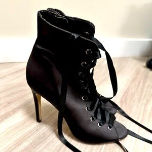 Black heels, Aldo, size 7, used. *Get 3 pairs total from my listing for $35.